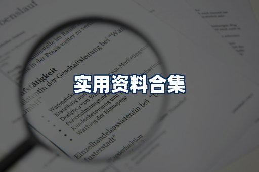 实用PDF资料展示